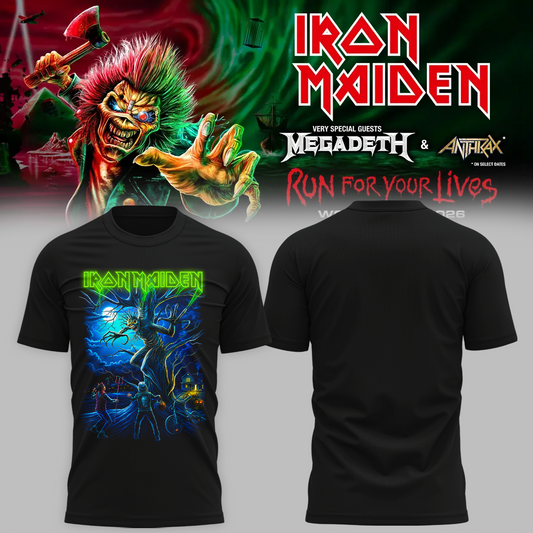 iron maiden costa rica 2026 T shirt