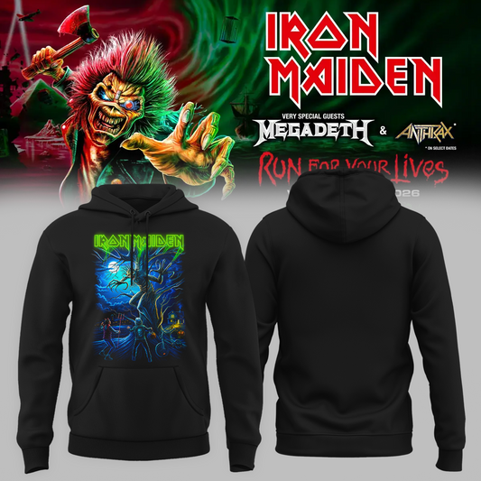 Iron Maiden Costa Rica 2026 Event Hoodie
