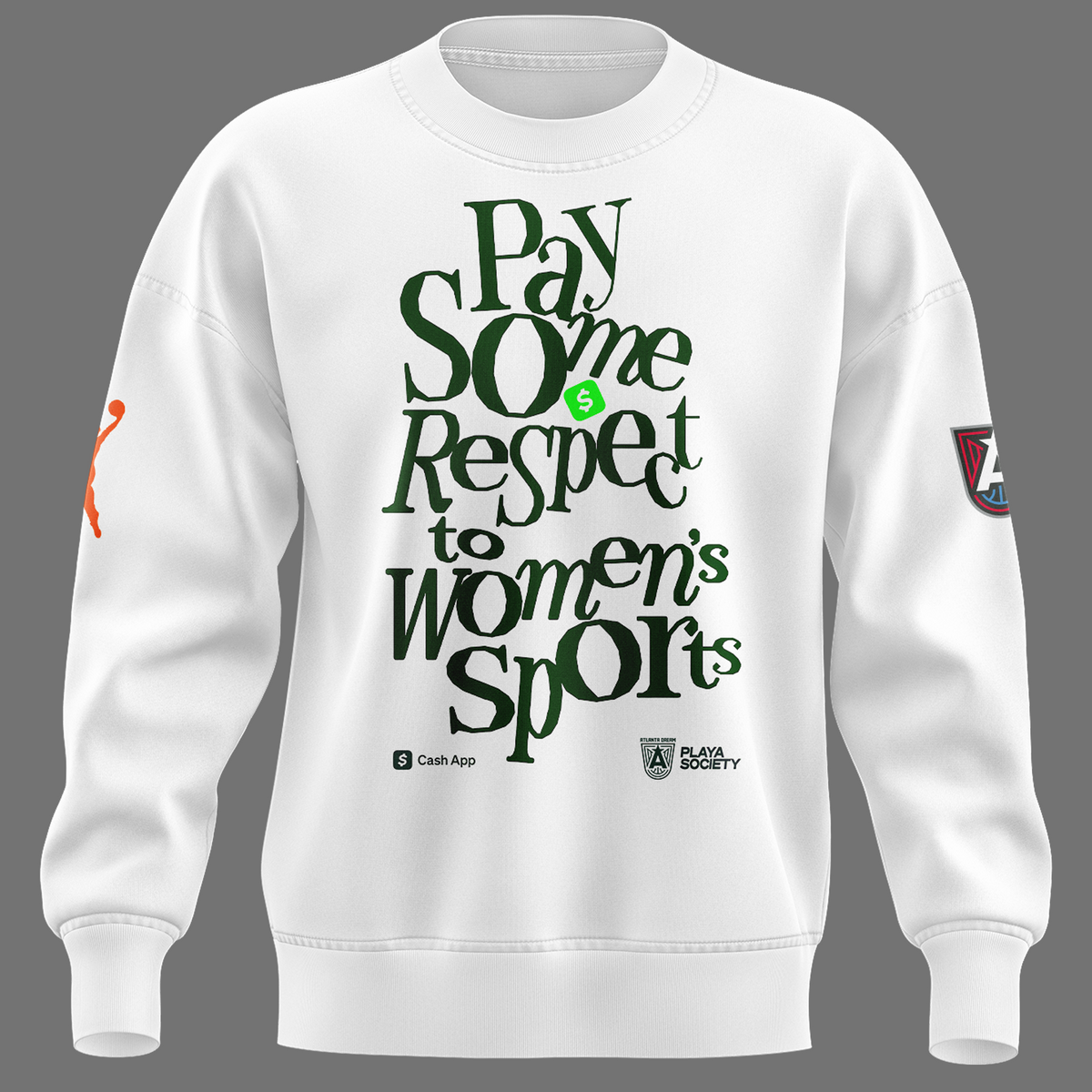 Atlanta Dream "Pay Some Honor" Limited Edition SWEATSHIRT
