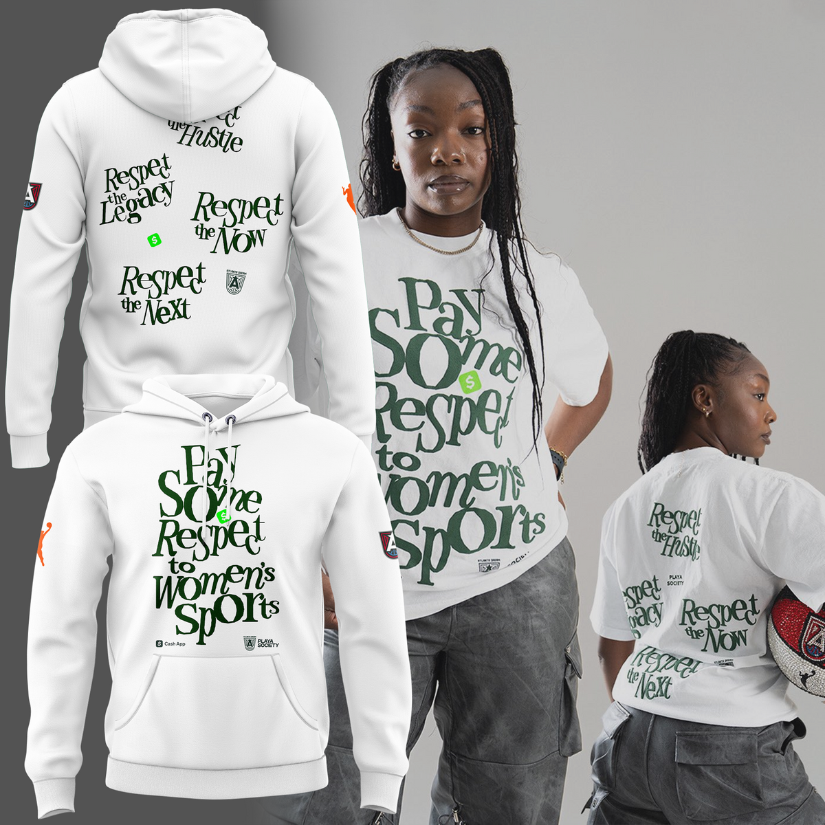 Atlanta Dream "Pay Some Honor" Limited Edition Hoodie