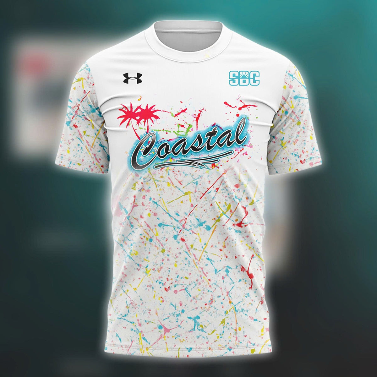 Special New Coastal Football Uniform t-shirt