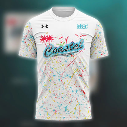 Special New Coastal Football Uniform t-shirt