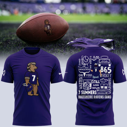 Limited Edition Baltimore Ravens x Morgan Wallen Tshirt