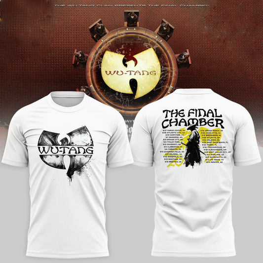 he Final Chamber 2026 North America Tour Merch The Samurai White T-Shirt