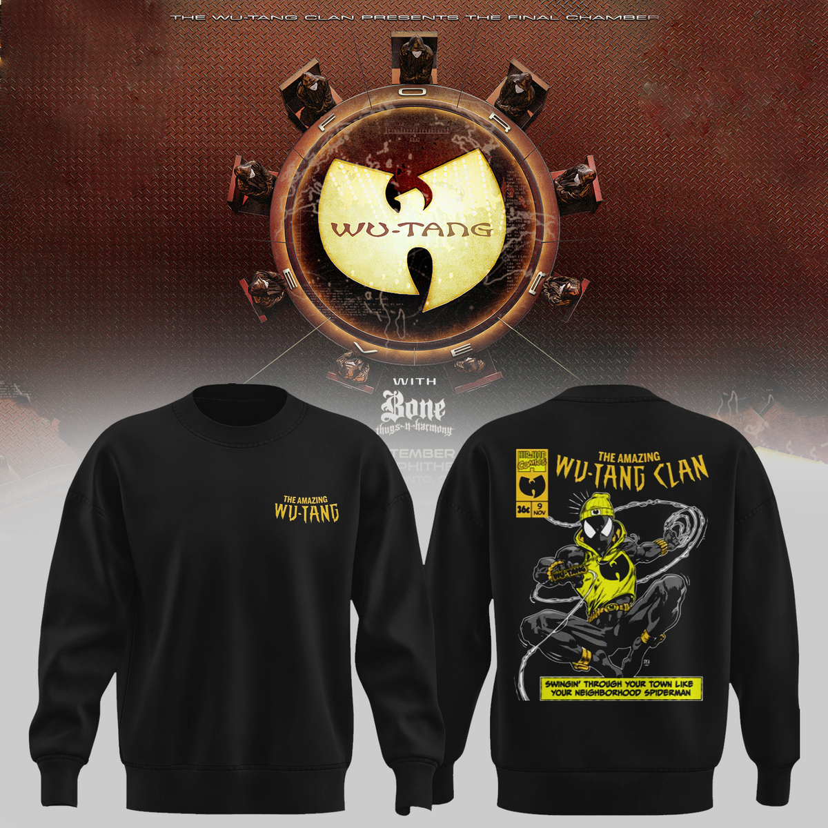 X Spider-Man Spider Wu Premium Sweatshirt