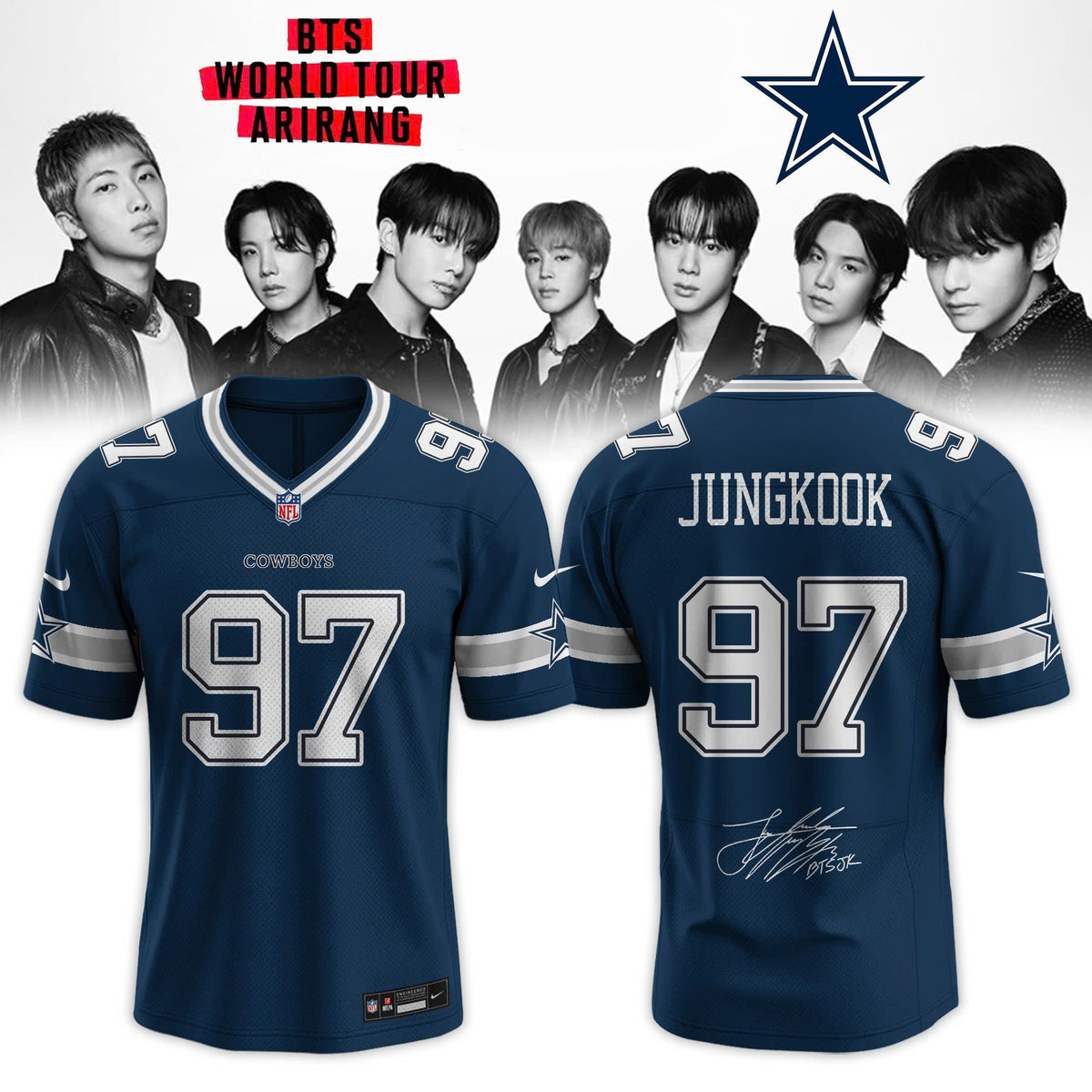 _ DAL x BTS World Tour 2026 Limited Edition Jersey